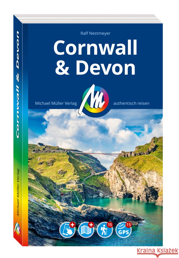 MICHAEL MÜLLER REISEFÜHRER Cornwall & Devon, m. 1 Karte Nestmeyer, Ralf 9783966855310