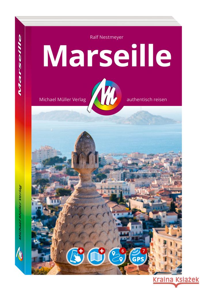 MICHAEL MÜLLER REISEFÜHRER Marseille MM-City, m. 1 Karte Nestmeyer, Ralf 9783966855334