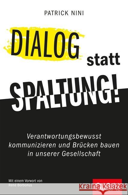 Dialog statt Spaltung! Nini, Patrick 9783967390094 GABAL