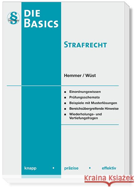 Basics Strafrecht Hemmer, Karl-Edmund, Wüst, Achim, Berberich, Bernd 9783968382289