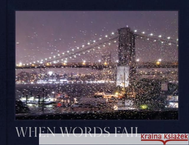 When Words Fail: A Photographic Journey Through New York City Pamela Thomas-Graham 9783969001783 Kehrer Verlag