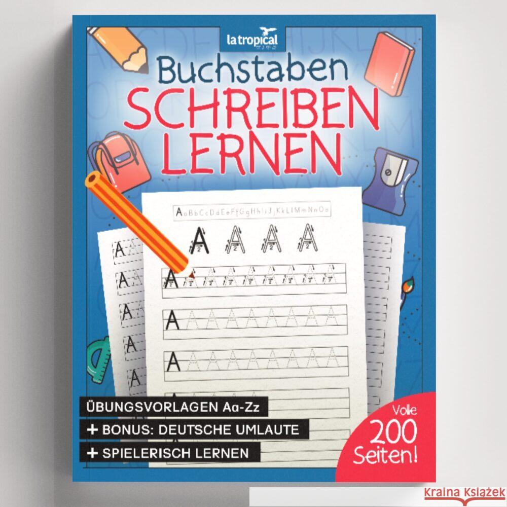 Buchstaben schreiben lernen Ludwig, David 9783969080276 La Tropical Publishing