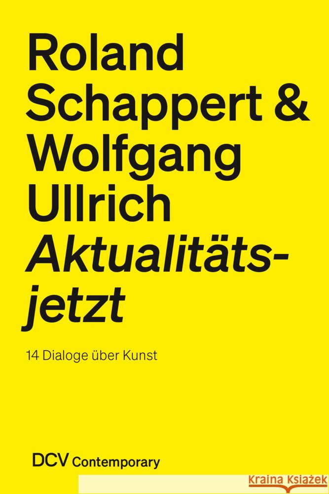 Roland Schappert & Wolfgang Ullrich Schappert, Roland, Ullrich, Wolfgang 9783969120781 DCV Dr. Cantzsche