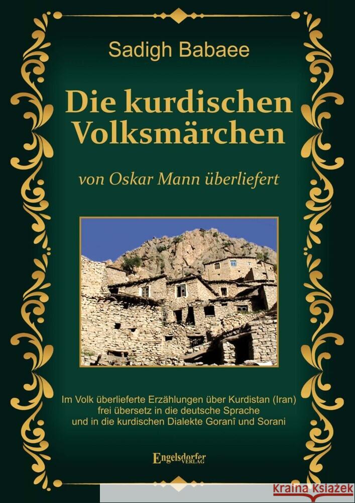 Die kurdischen Volksmärchen von Oskar Mann überliefert Babaee, Sadigh 9783969403778 Engelsdorfer Verlag