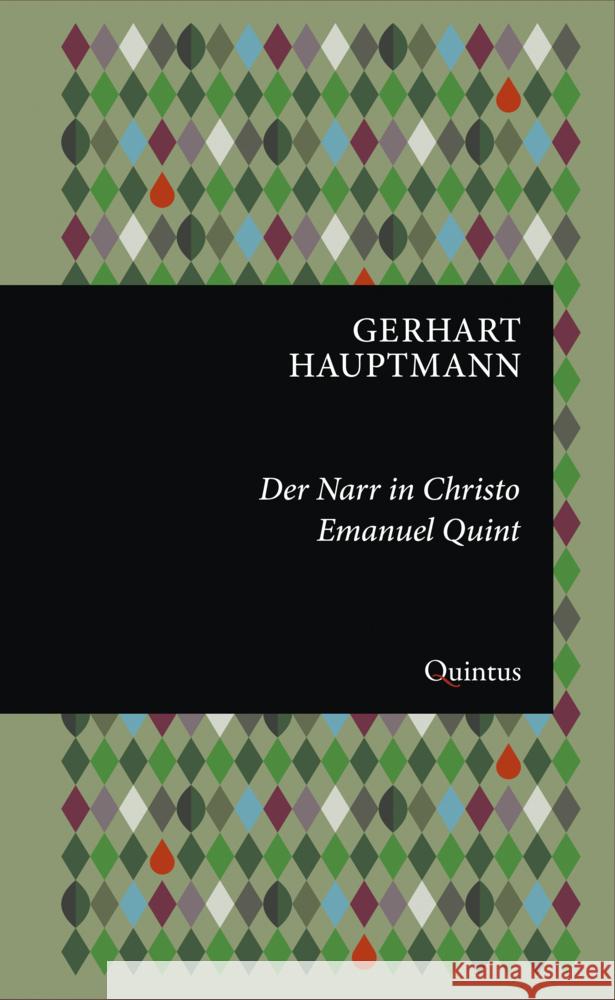 Der Narr in Christo Emanuel Quint Hauptmann, Gerhart 9783969820858