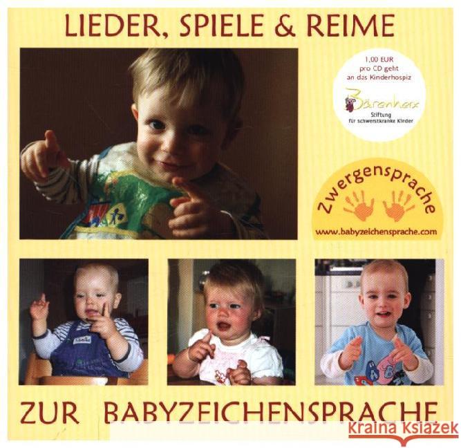 Lieder, Spiele & Reime zur Babyzeichensprache, Audio-CD König, Vivian 9783981580518 Zwergensprache