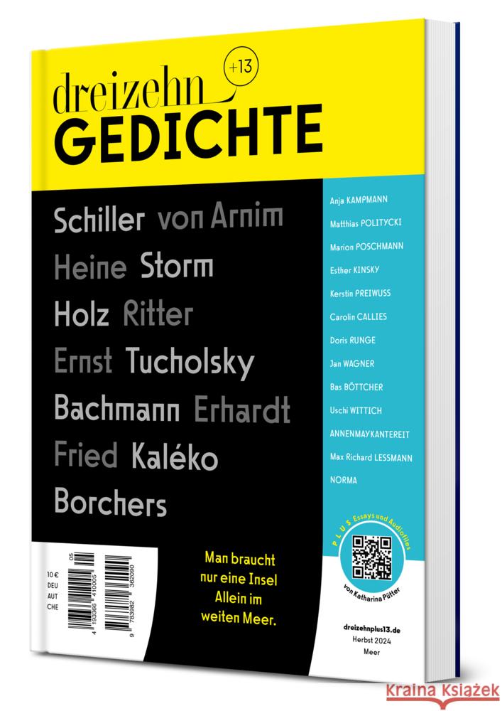 dreizehn +13 Gedichte Pütter, Katharina, Heine, Barbara 9783982362090