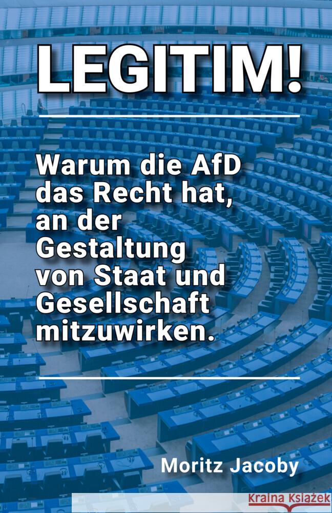 LEGITIM! Jacoby, Moritz 9783982813608