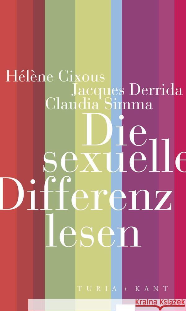 Die sexuelle Differenz lesen Cixous, Hélène, Derrida, Jacques 9783985140688
