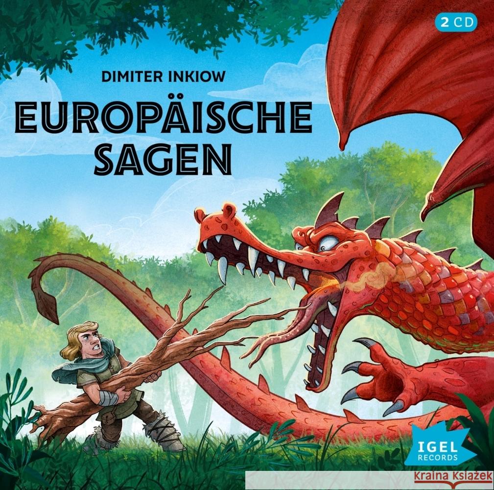 Europäische Sagen Inkiow, Dimiter 9783985200047 Igel Records