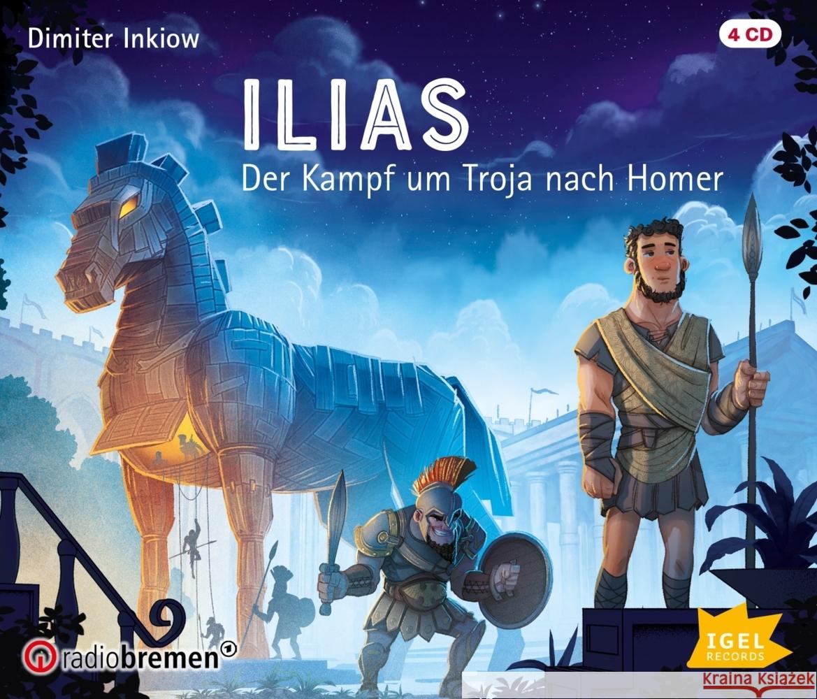 Ilias, 4 Audio-CD Inkiow, Dimiter 9783985200122 Igel Records