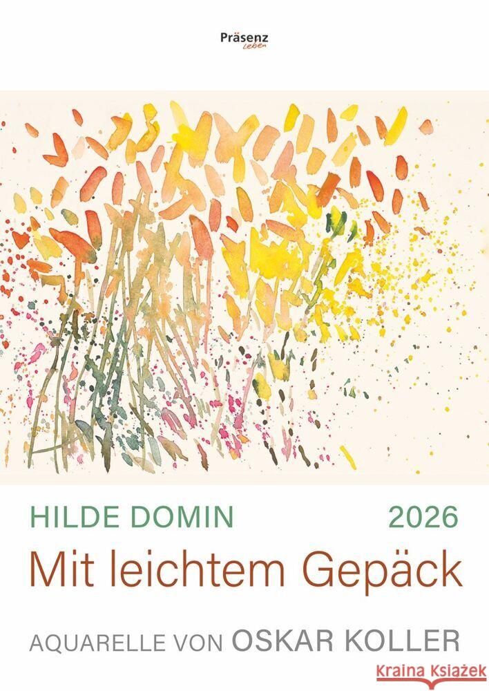 Mit leichtem Gepäck 2026 Domin, Hilde 9783985490325