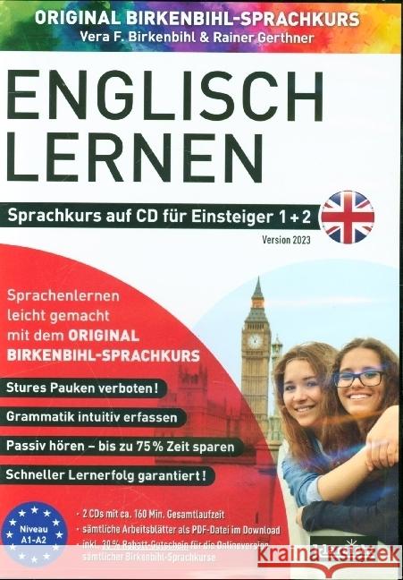 Englisch lernen für Einsteiger 1+2 (ORIGINAL BIRKENBIHL), Audio-CD Birkenbihl, Vera F., Gerthner, Rainer, Original Birkenbihl Sprachkurs 9783985840021