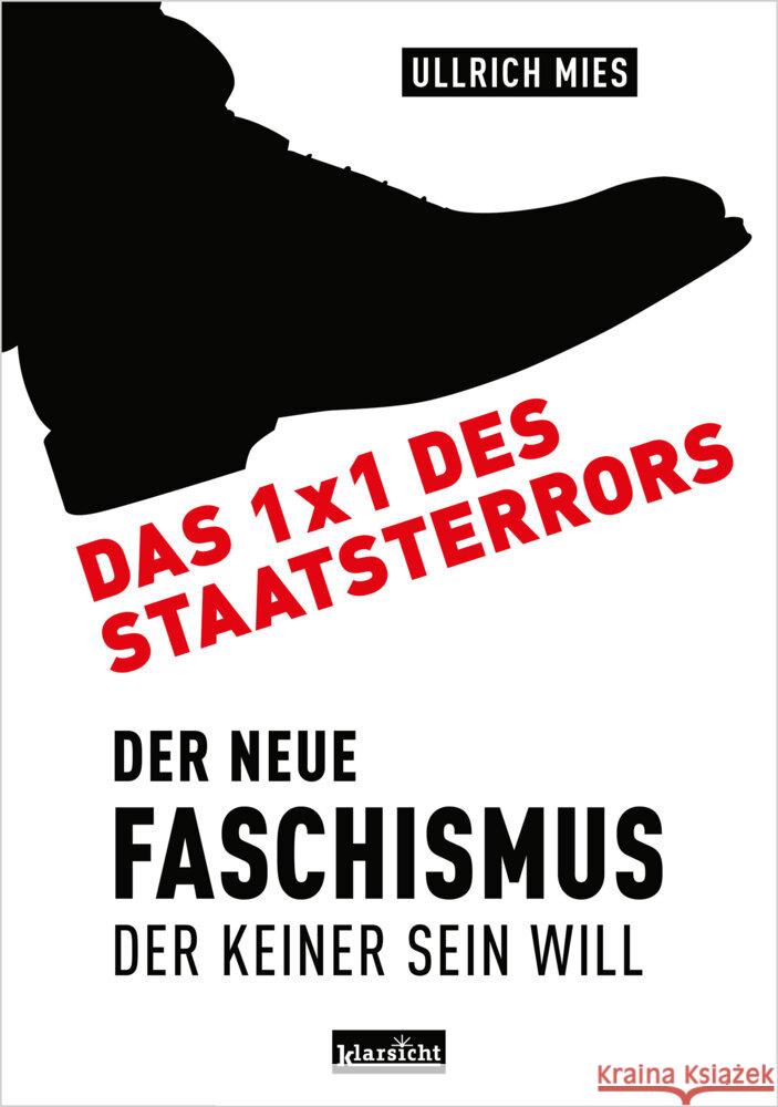 Das 1x1 des Staatsterrors Mies, Ullrich 9783985842476