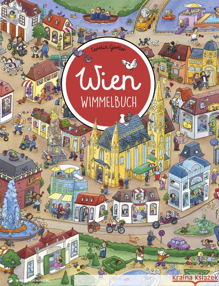 Wien Wimmelbuch Görtler, Carolin 9783985850273