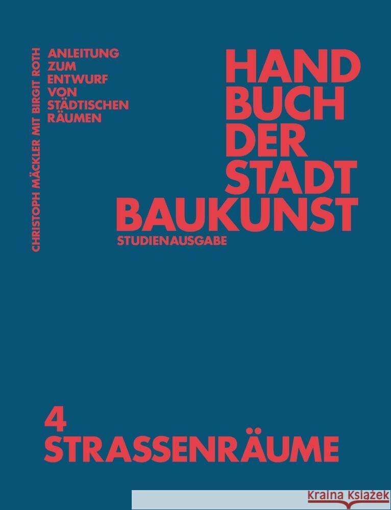 Handbuch der Stadtbaukunst  9783986120580 JOVIS Verlag