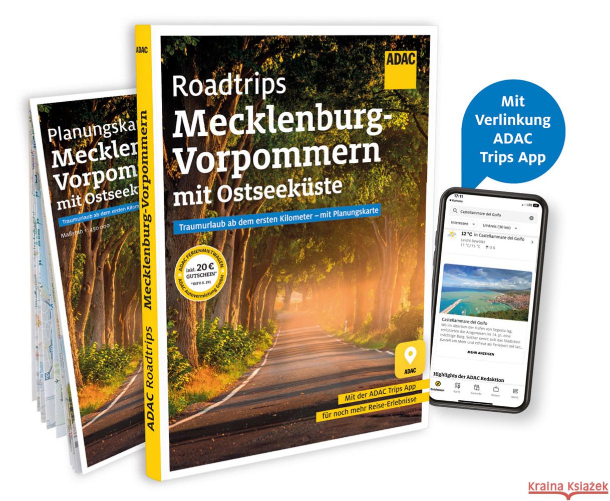 ADAC Roadtrips Mecklenburg-Vorpommern mit Ostseeküste Gartz, Katja 9783986450762