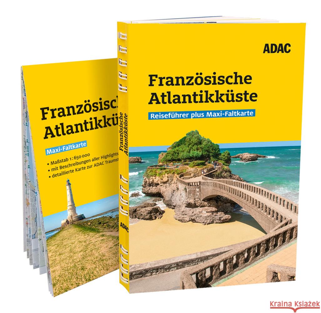 ADAC Reiseführer plus Französische Atlantikküste Fieder, Jonas 9783986451073 ADAC Reiseführer