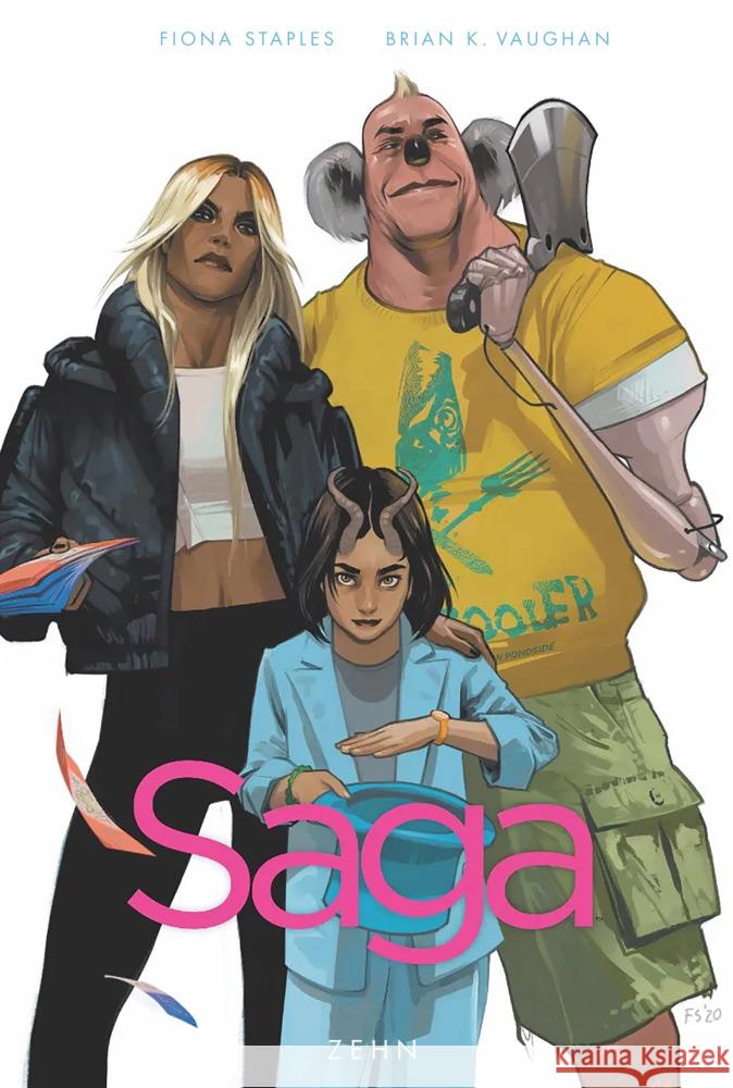 Saga 10 Vaughan, Brian K. 9783986660352 Cross Cult