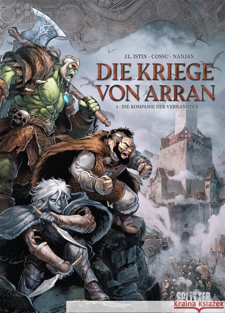 Die Kriege von Arran. Band 1 Istin, Jean-Luc 9783987212376 Splitter