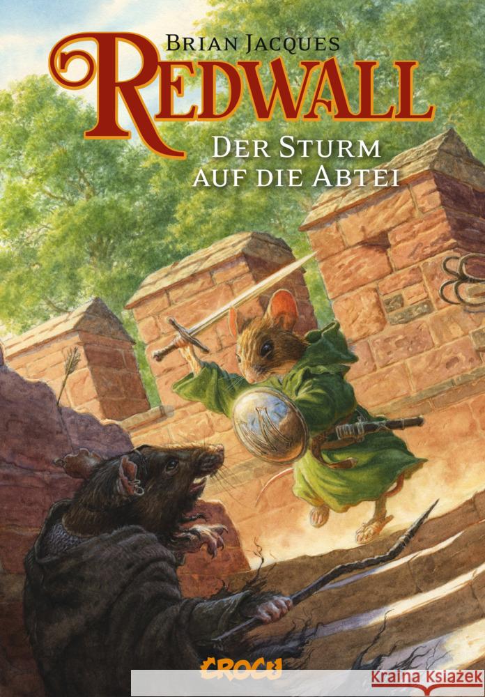 Redwall Band 1: Der Sturm auf die Abtei Jacques, Brian 9783987430077 CroCu