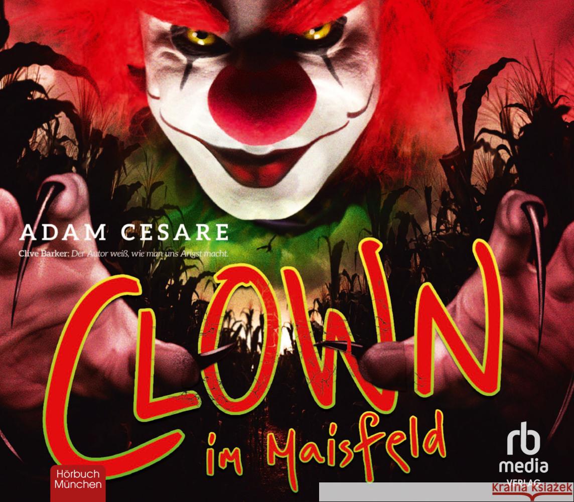 Clown im Maisfeld, Audio-CD Cesare, Adam 9783987850967