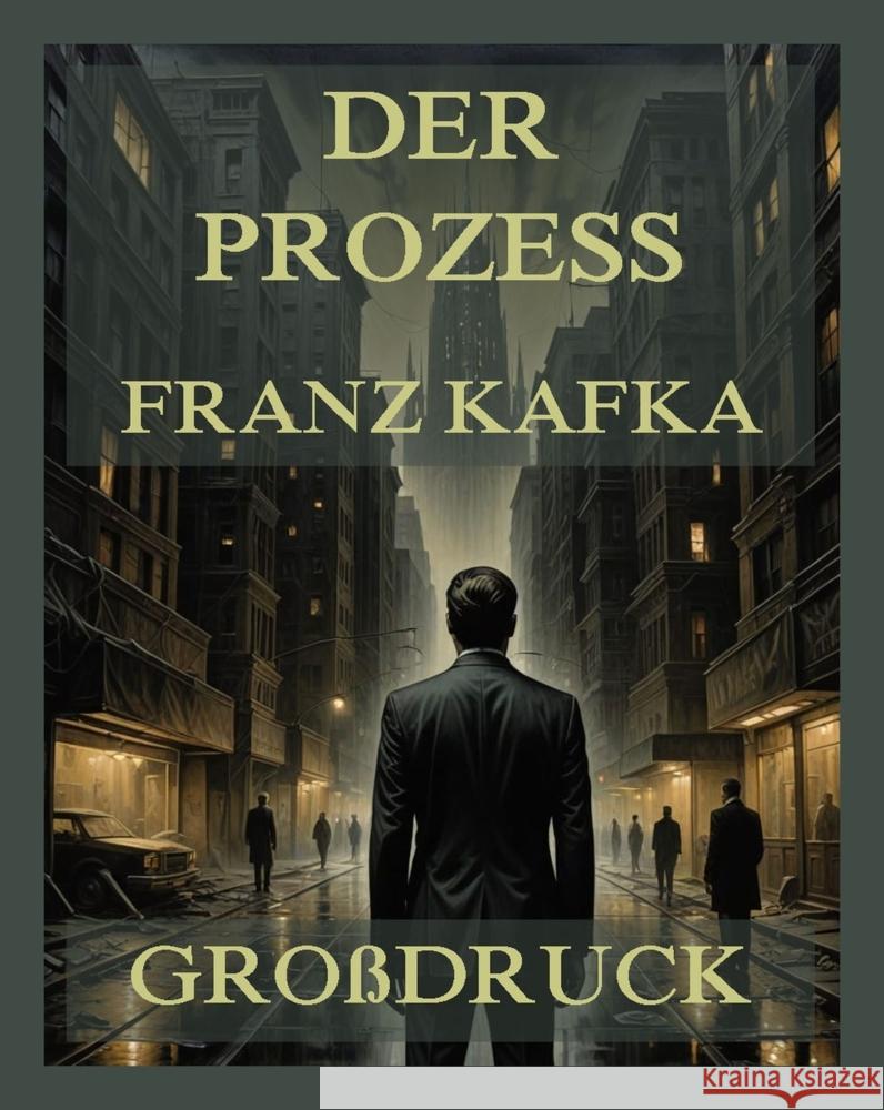 Der Prozess (Großdruck) Kafka, Franz 9783988688026