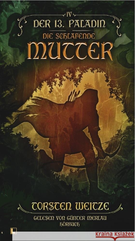 Die schlafende Mutter: Der 13. Paladin Band IV, Audio-CD Weitze, Torsten 9783989425019