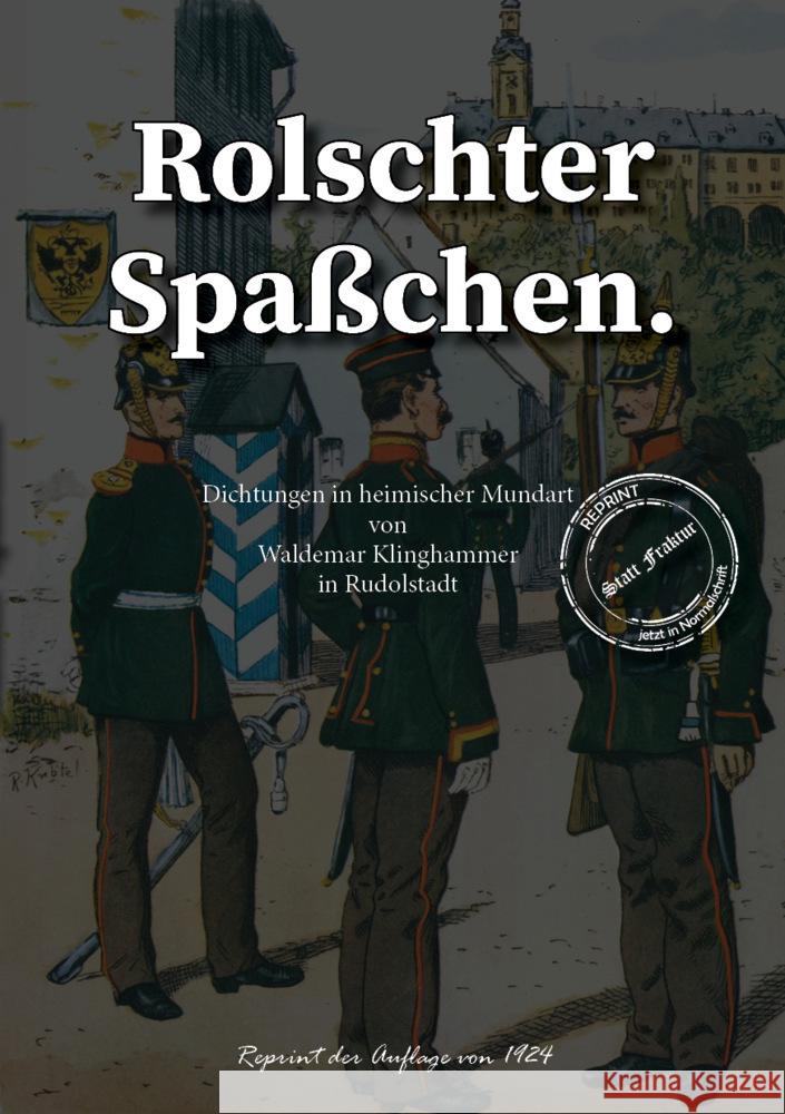 Rolschter Spaßchen. Klinghammer, Waldemar 9783989794009