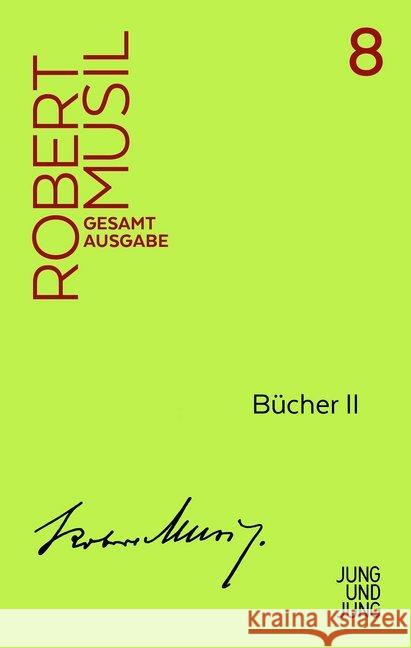 Bücher. Tl.2 Musil, Robert 9783990272084