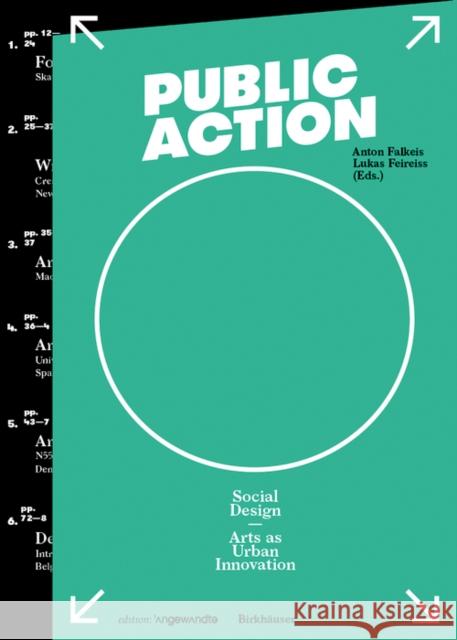 Social Design : Public Action : Arts as Urban Innovation  9783990436745 Ambra Verlag