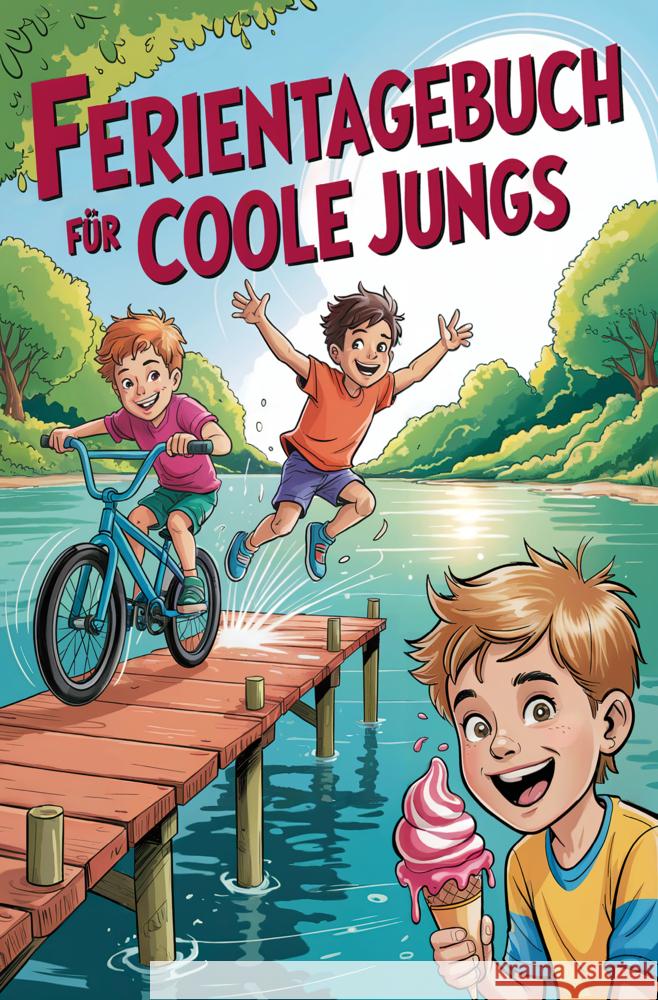 Ferientagebuch für coole Jungs - für Reise, Urlaub und Ferien zu Hause Holland, Nanja 9783990513743 Papierfresserchens MTM-Verlag