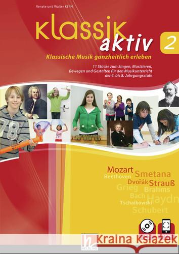 Klassik aktiv 2, m. 1 CD-ROM Kern, Walter, Kern, Renate 9783990695425