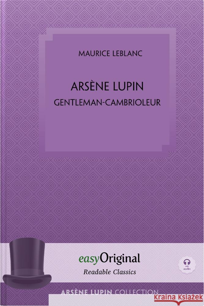 Arsène Lupin, gentleman-cambrioleur (with 2 MP3 Audio-CD) - Readable Classics - Unabridged french edition with improved readability, m. 2 Audio-CD, m. 1 Audio, m. 1 Audio Leblanc, Maurice 9783991126805 EasyOriginal