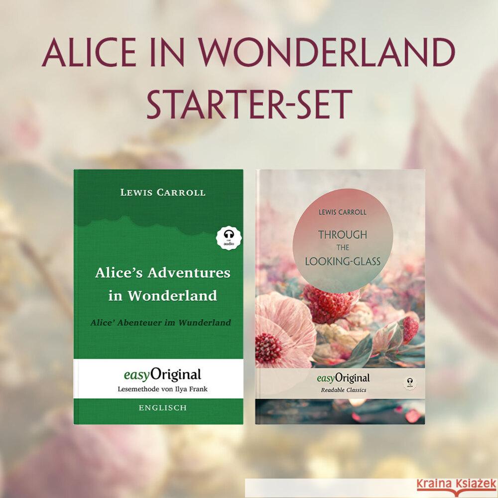 Alice in Wonderland / Alice im Wunderland (mit 2 MP3 Audio-CDs) - Starter-Set, m. 2 Audio-CD, m. 2 Audio, m. 2 Audio, 2 Teile Carroll, Lewis 9783991127000