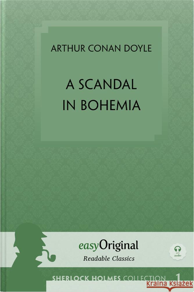 A Scandal in Bohemia (book + Audio-CDs) (Sherlock Holmes Collection) - Readable Classics - Unabridged english edition with improved readability, m. 1 Audio-CD, m. 1 Audio, m. 1 Audio Doyle, Arthur Conan 9783991127796