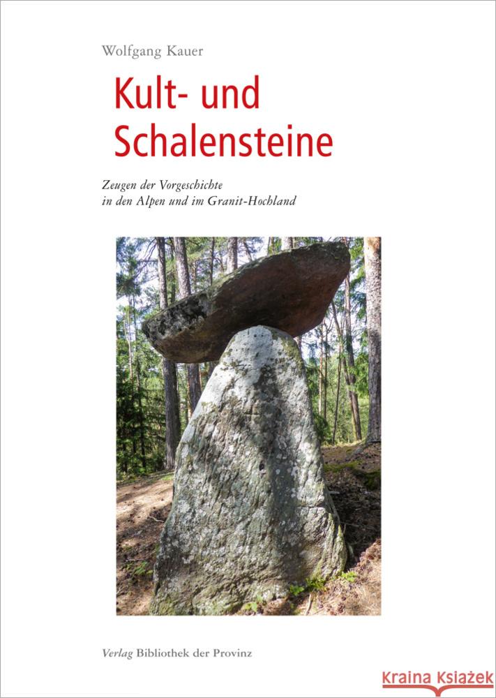 Kult- und Schalensteine Kauer, Wolfgang 9783991260424