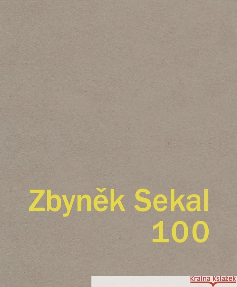 Zbyněk Sekal 100 Alexander Leinemann 9783991530138 Museum Kampa