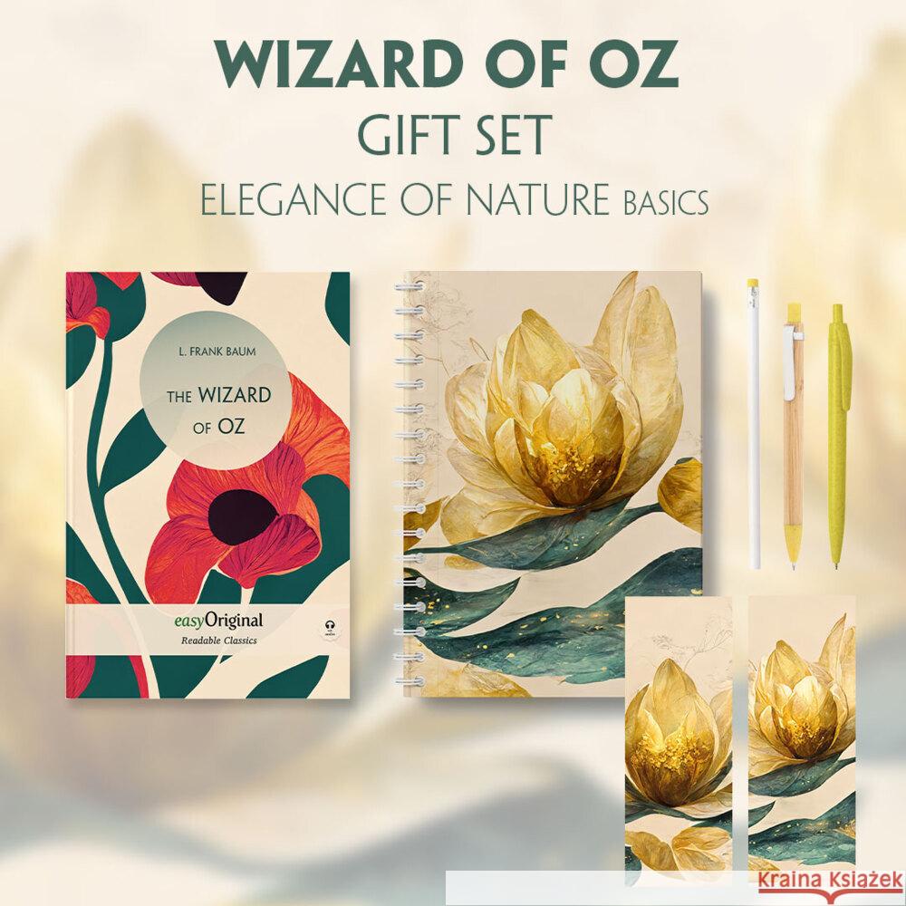 The Wizard of Oz (with audio-online) Readable Classics Geschenkset + Eleganz der Natur Schreibset Basics, m. 1 Beilage, m. 1 Buch Baum, L. Frank 9783991680963 EasyOriginal