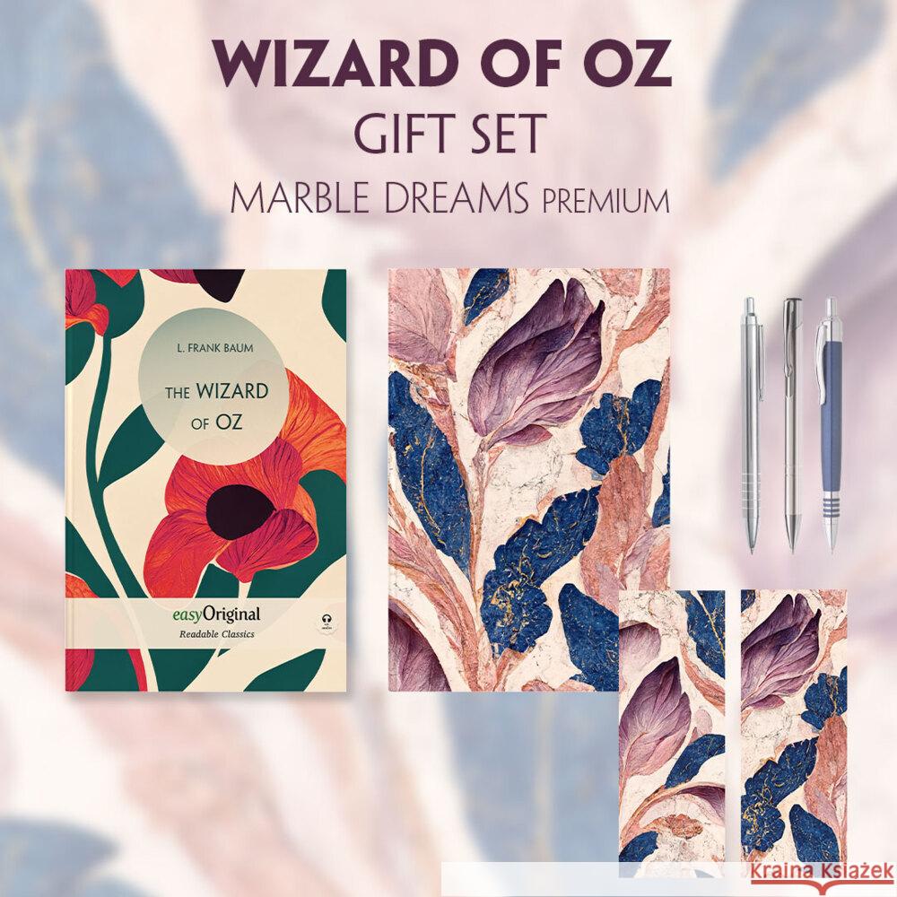 The Wizard of Oz (with audio-online) Readable Classics Geschenkset + Marmorträume Schreibset Premium, m. 1 Beilage, m. 1 Buch Baum, L. Frank 9783991680994 EasyOriginal