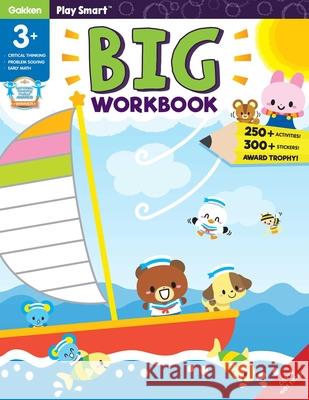 Play Smart Big Workbook Age 3+: At-Home Activity Workbook Gakken Early Childhood Experts 9784056211511 Gakken