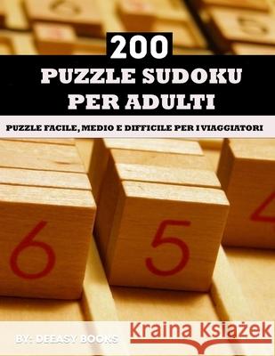 Sudoku puzzle per adulti: Sudoku puzzle per adulti Deeasy Books 9784194419299