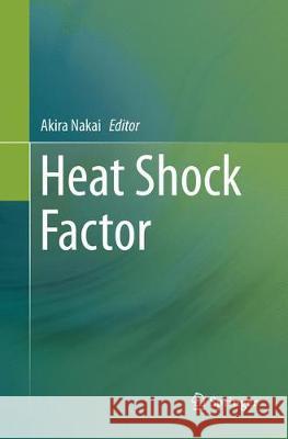 Heat Shock Factor  9784431567110 Springer