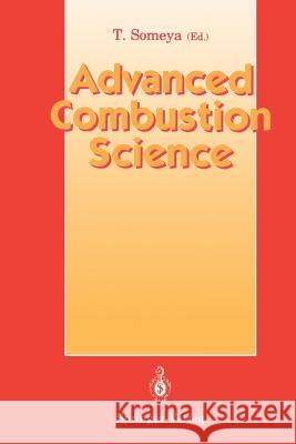 Advanced Combustion Science Tsuneo Someya 9784431682301 Springer