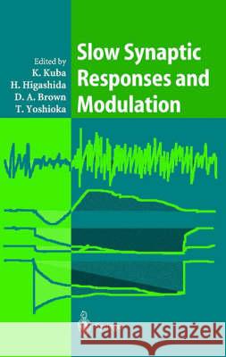 Slow Synaptic Responses and Modulation K. Kuba H. Higashida D. a. Brown 9784431702498 Springer