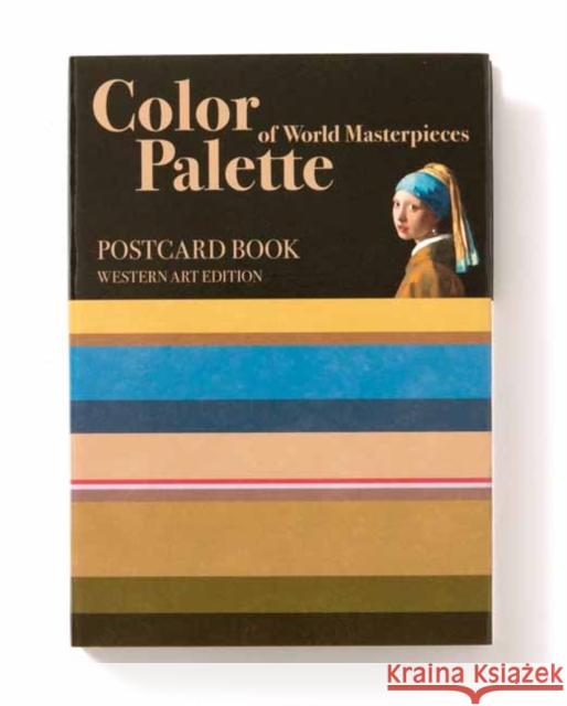 Color Palette Postcard Book of World Masterpieces: Western Art Edition PIE International 9784756256904