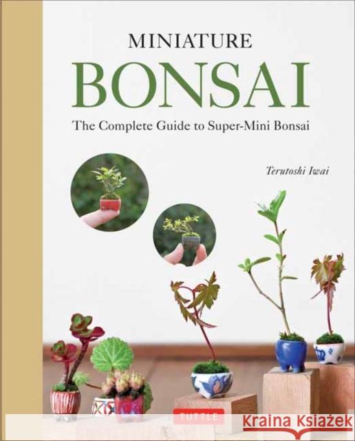 Miniature Bonsai: The Complete Guide to Super-Mini Bonsai Terutoshi Iwai 9784805314388 Tuttle Publishing