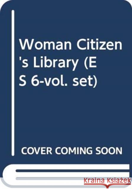 Woman Citizen's Library (Es 6-Vol. Set)  9784861661341 Edition Synapse