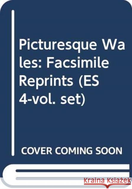 Picturesque Wales: Facsimile Reprints (Es 4-Vol. Set)  9784902454543 Edition Synapse