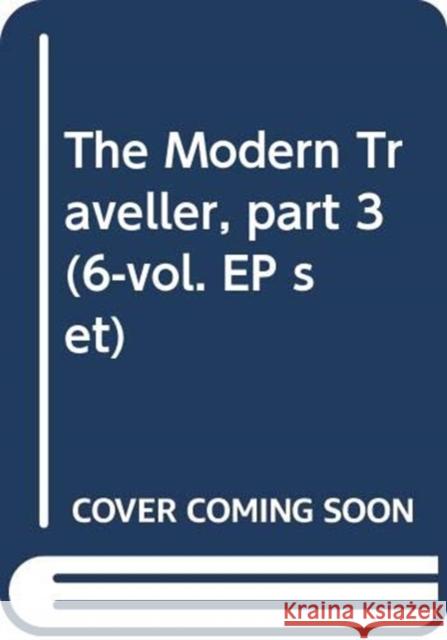 The Modern Traveller, Part 3 (6-Vol. Ep Set) Harada, Noriyuki 9784902454697 Routledge